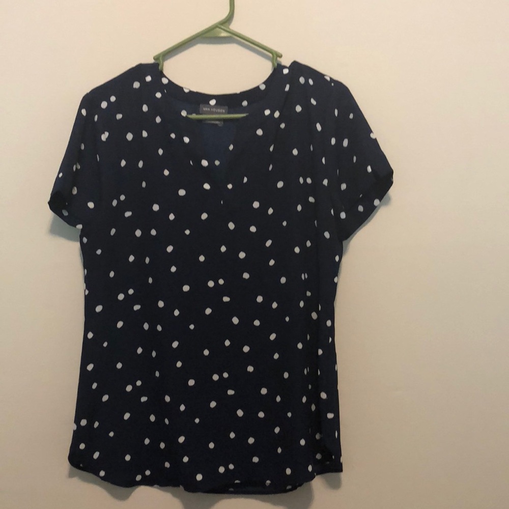 Van Heusen v-neck blouse